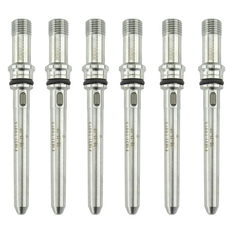 Industrial Injection 13-18 Dodge Cummins 6.7L Reman Stock Injector w/ Connecting Tubes - Side View