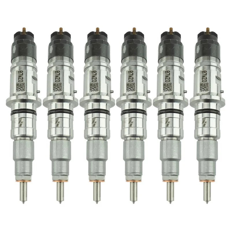 Industrial Injection 13-18 Dodge Cummins 6.7L Reman Stock Injector w/ Connecting Tubes - Detail View