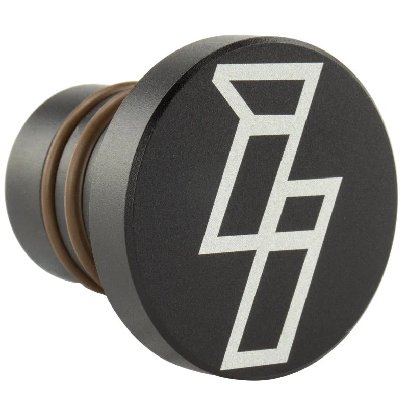 Industrial Injection 89-19 Cummins Billet Turbo Oil Drain Plug (Engine Block Mount) - Side View