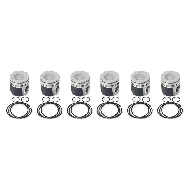 Industrial Injection Dodge 12V Mahle Piston .040 Oversized Coated Champ. Fly Cut
