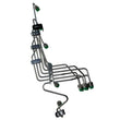 Load image into Gallery viewer, Industrial Injection VP44 Stock Fuel Line Kit w/Clamps - Mild Steel