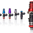 Load image into Gallery viewer, Injector Dynamics ID1050X 05+ Lotus Elise (2ZZ-GE) 11mm (Blue) Adaptor Top Injectors (Set of 4)