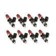 Load image into Gallery viewer, Injector Dynamics ID1050X Injector - 48mm Length - Machine Top to 11mm - 14mm O-Ring (Set Of 8)