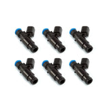 Injector Dynamics ID1300X Injectors - 48mm Length - 14mm Grey Top - 14mm Lower O-Ring - Set of 6