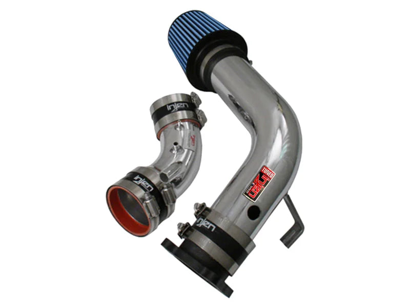 Injen 00-01 Maxima Polished Cold Air Intake - Side View
