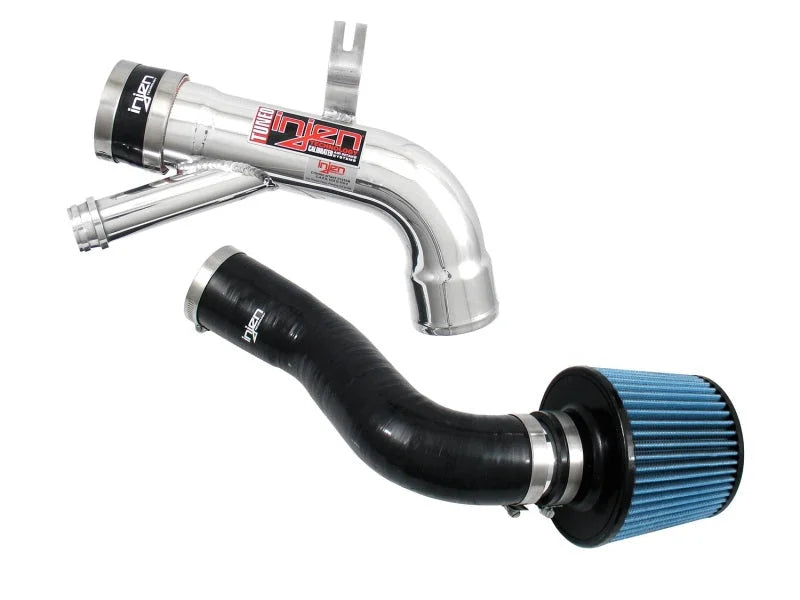 Injen 00-02 TT TT Quattro 180HP Motor Only Polished Cold Air Intake - Back View
