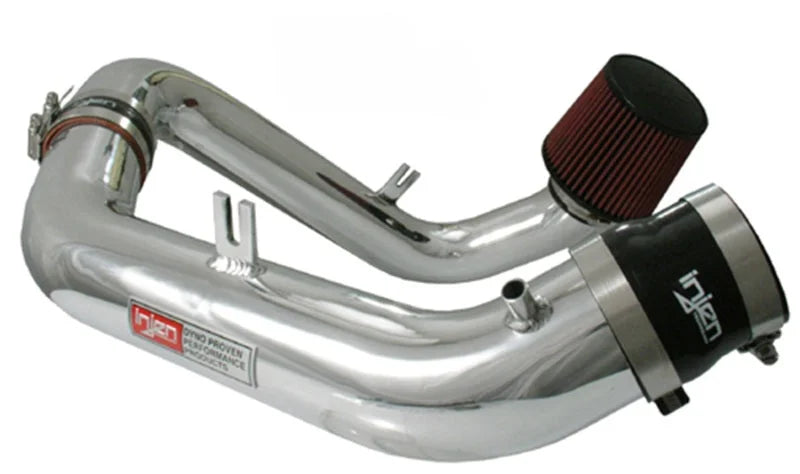 Injen 00-03 S2000 2.0L 04-05 S2000 2.2L Polished Cold Air Intake - Side View