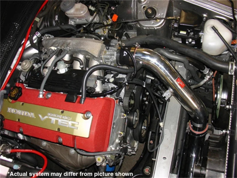 Injen 00-03 S2000 2.0L 04-05 S2000 2.2L Polished Cold Air Intake - Installation View