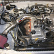 Load image into Gallery viewer, Injen 00-04 Tacoma 2.4L 4 Cyl. 01-04 Tacoma PreRunner 2.7L 4 Cyl. only Wrinkle Black Power-Flow A - Back View