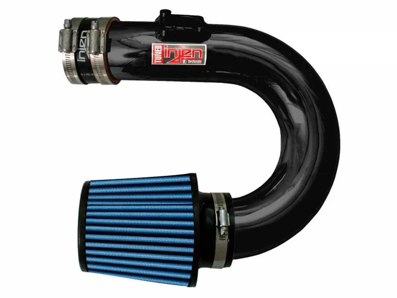 Injen 00-04 Toyota Celica GT L4 1.8L Black IS Short Ram Cold Air Intake - Side View
