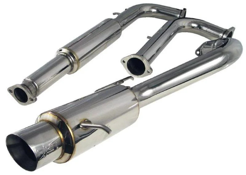 Injen 00-05 Eclipse V6 Exhaust System - Side View