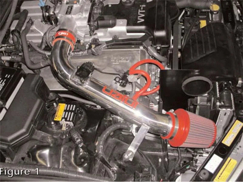Injen 00-05 IS300 w/ Stainless steel Manifold Cover Polished Short Ram Intake - Detail View