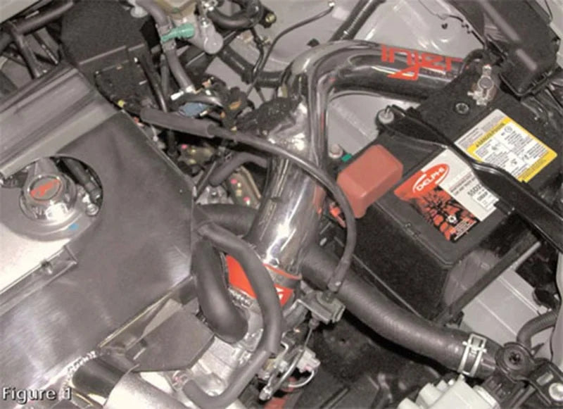Injen 02-03 Matrix XRS Polished Cold Air Intake - Back View