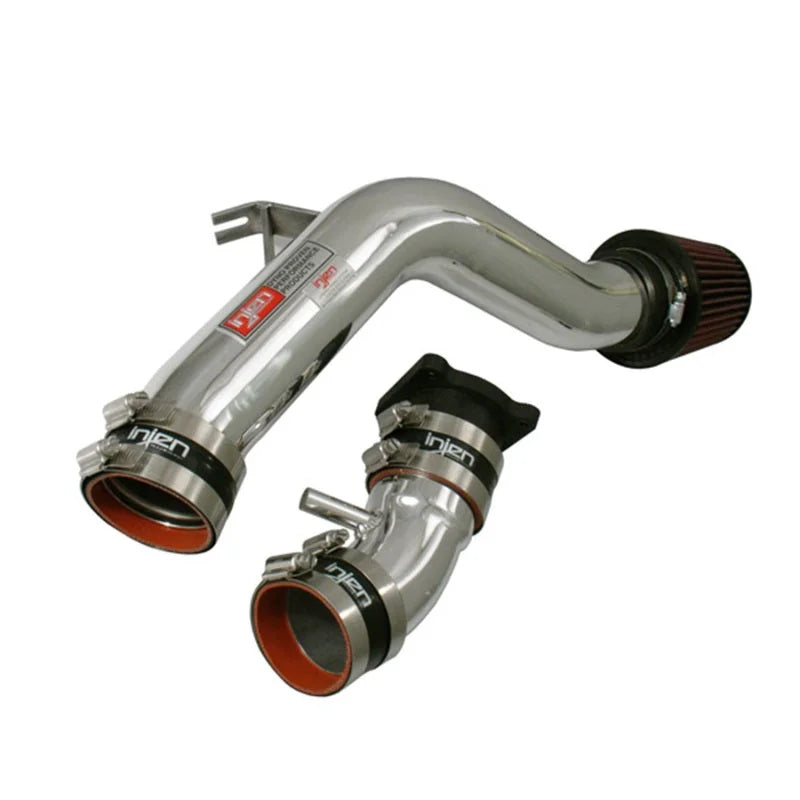 Injen 02-06 Altima 4 Cyl. 2.5L (CARB 02-04 Only) Polished Cold Air Intake - Side View
