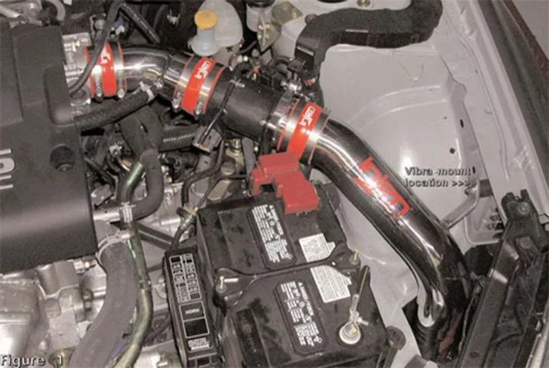Injen 02-06 Nissan Altima 4 Cyl 2.5L (CARB 02-04 Only) Black Cold Air Intake *SPECIAL ORDER* - Detail View