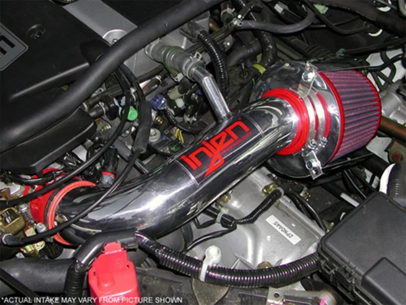 Injen 02-06 RSX (CARB 02-04 Only) Polished Short Ram Intake - Detail View