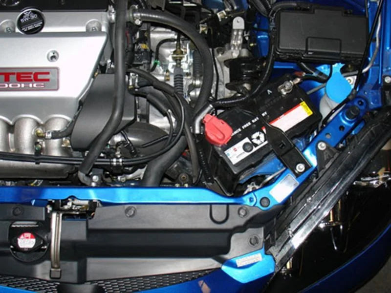 Injen 02-06 RSX Type S w/ Windshield Wiper Fluid Replacement Bottle Polished Cold Air Intake - Detail View
