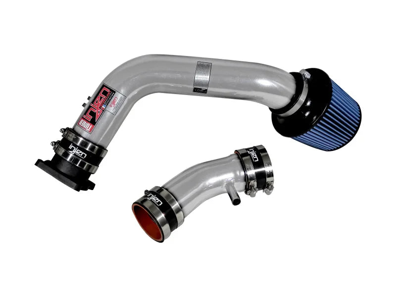Injen 02-06 Sentra SER Spec V 2.5L (CARB 02-04 Only) Polished Cold Air Intake - Side View