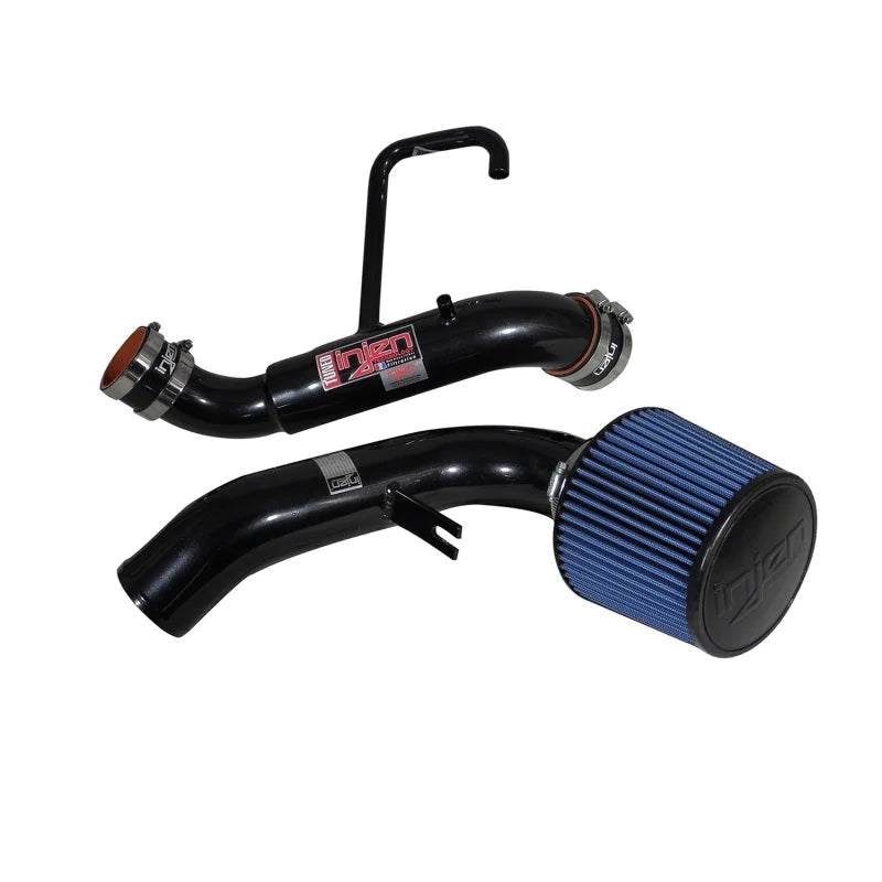 Injen 03-03.5 Mazdaspeed Protege Turbo Black Cold Air Intake - Side View