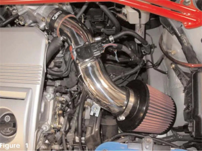 Injen 03-05 Camry 3.0L 3.3L V6 04-05 Solara 3.3L V6 Polished Short Ram Intake - Detail View