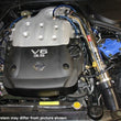 Load image into Gallery viewer, Injen 03-06 350Z 3.5L V6 Black Cold Air Intake - Side View