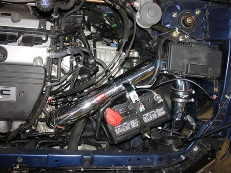 Injen 03-06 Element Polished Cold Air Intake - Side View