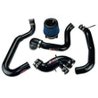 Load image into Gallery viewer, Injen 03-06 Evo 8/9/MR Cast Aluminum Intake System w/ Full Intercooler Piping Black Short Ram Intake - Side View