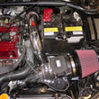 Load image into Gallery viewer, Injen 03-06 Evo 8/9/MR Cast Aluminum Intake System w/ Full Intercooler Piping Black Short Ram Intake - Back View