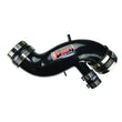 Load image into Gallery viewer, Injen 03-06 Evo 8/9/MR Cast Aluminum Intake System w/ Full Intercooler Piping Black Short Ram Intake - Installation View