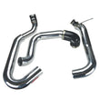 Load image into Gallery viewer, Injen 03-06 Evo 8/9/MR Cast Aluminum Intake System w/ Full Intercooler Piping Polished Short Ram Int - Installation View