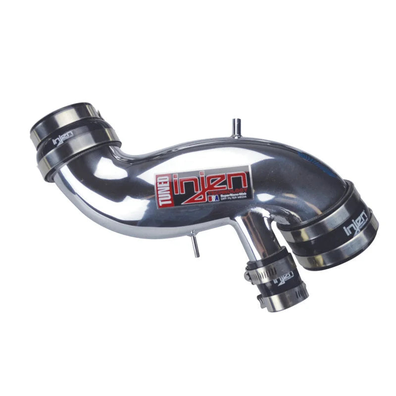 Injen 03-06 Evo 8/9/MR Cast Aluminum Intake System w/ Full Intercooler Piping Polished Short Ram Int - Additional View 5