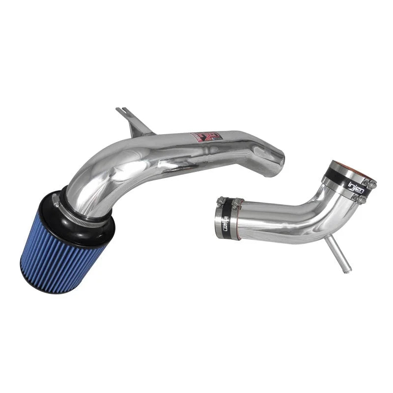 Injen 03-08 Dodge Ram 5.7L V8 Hemi Wrinkle Black Power-Flow Air Intake System - Side View
