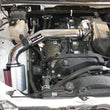 Load image into Gallery viewer, Injen 04-06 Colorado / Canyon 3.5L 5 Cyl. (incl. Diamond plate heat shield) Polished Power-Flow Air - Back View