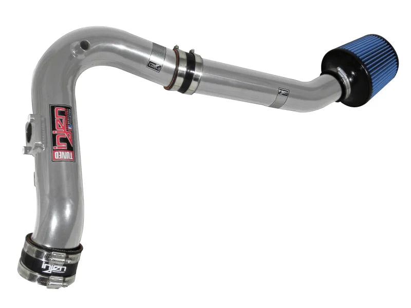 Injen 04-06 Vibe GT / 05-06 Corrolla XRS 1.8L 4 Cyl. Polished Cold Air Intake - Side View