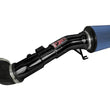 Load image into Gallery viewer, Injen 04-12 Nissan Titan 5.7L V8 Wrinkle Black Short Ram Intake System w/ MR Tech - Side View