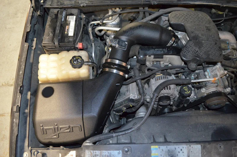 Injen 04.5-05 GMC Duramax LLY 6.6L Evolution Intake - Side View