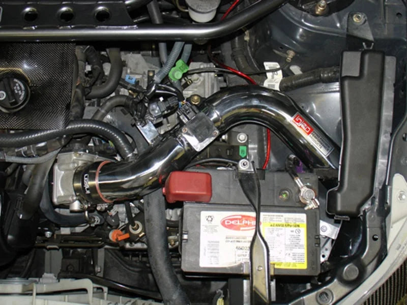 Injen 05-06 Corolla S 05-07 Matrix XR 1.8L 4 Cyl. Polished Cold Air Intake - Back View