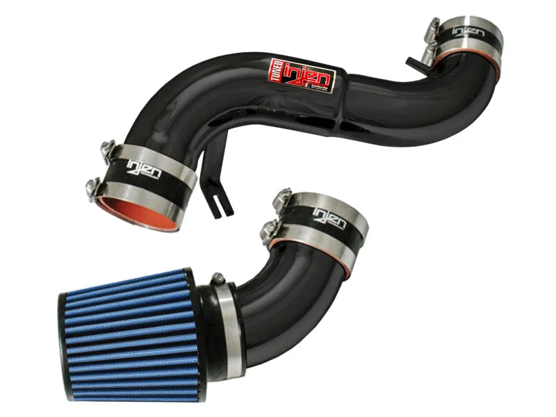 Injen 05-06 Tiburon 2.7L V6 Black Short Ram Intake - Side View