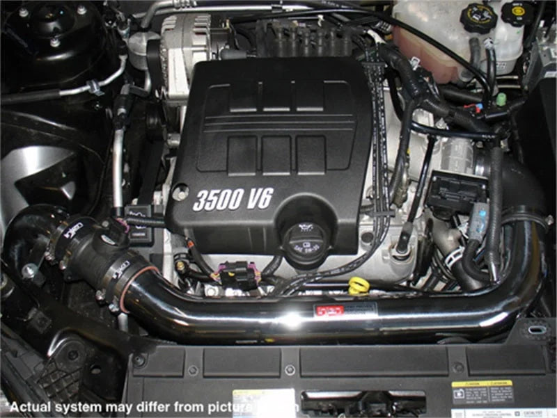 Injen 05-07 G6 3.5L V6 Polished Cold Air Intake - Side View