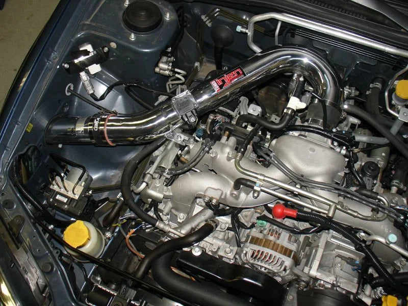 Injen 05-07 Subaru Impreza RS 2.5L-4cyl Polished Cold Air Intake - Detail View