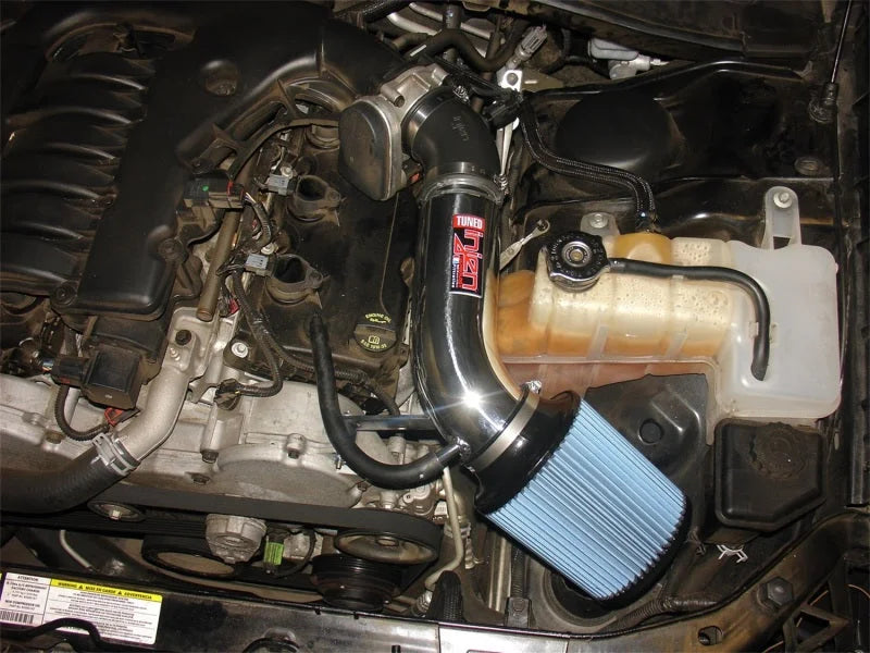 Injen 05-10 Chrysler 300C / 04-08 Dodge Magnum Polished Power-Flow Short Ram Air Intake - Back View
