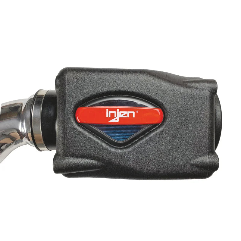 Injen 05-19 Nissan Frontier 4.0L V6 w/ Power Box Polished Power-Flow Air Intake System - Installation View