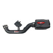 Load image into Gallery viewer, Injen 05-19 Nissan Frontier 4.L V6 w/ Power Box Wrinkle Black Power-Flow Air Intake Syst - Side View