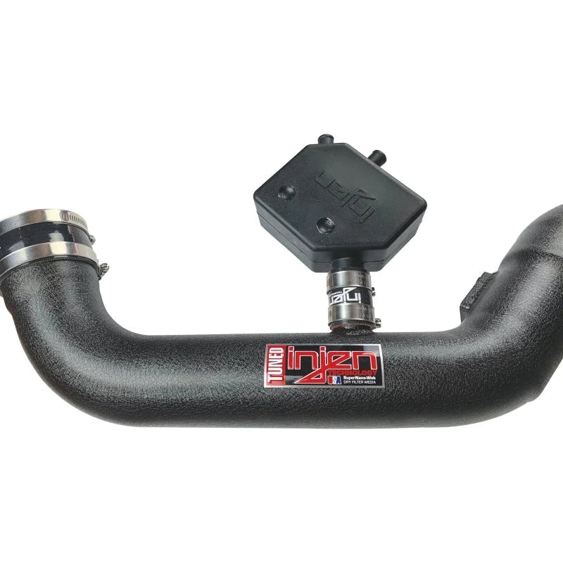 Injen 05-19 Nissan Frontier 4.L V6 w/ Power Box Wrinkle Black Power-Flow Air Intake Syst - Additional View 8