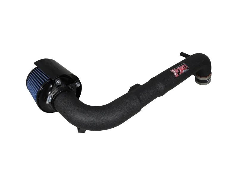 Injen 05-20  Toyota Tacoma 2.7L  Wrinkle Blk Power-Flow Air Intake w/MR Tech/Heat Shield/Nano Filter - Side View