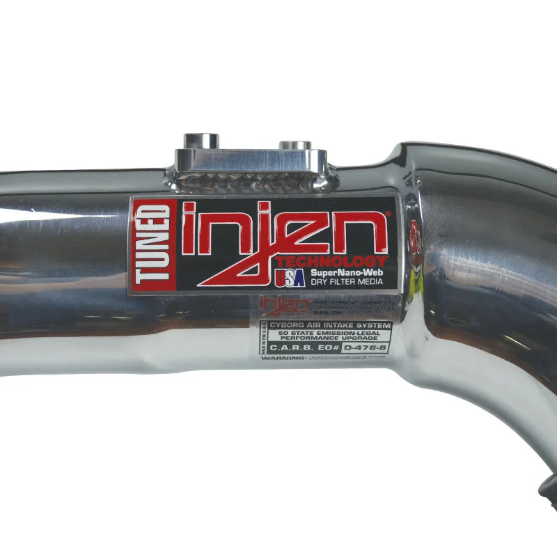 Injen 06-09 Civic Si 2.0L 4Cyl. Coupe & Sedan Polished Short Ram Intake - Installation View