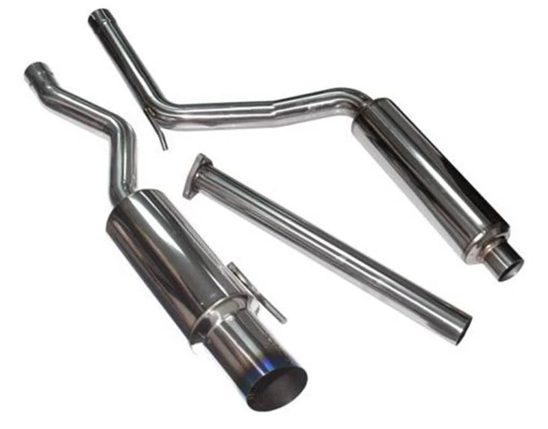 Injen 06-09 Civic Si Coupe Only 60mm Cat-back Exhaust w/ Titanium Tip - Main Product View