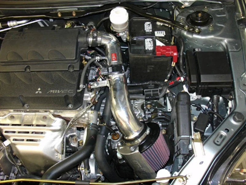 Injen 06-09 Eclipse 2.4L 4 Cyl. (Automatic) Black Short Ram Intake - Back View