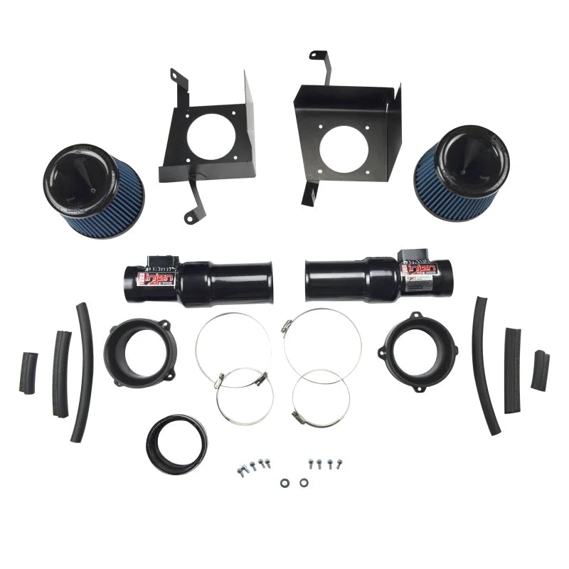 Injen 07-08 350Z 3.5L V6  Air Fusion and Air Horns Black Short Ram Intake - Back View