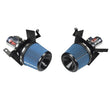 Load image into Gallery viewer, Injen 07-08 350Z 3.5L V6  Air Fusion and Air Horns Polished Short Ram Intake - Side View